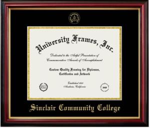 Image of PETITE MAHOGANY DIPLOMA FRAME
